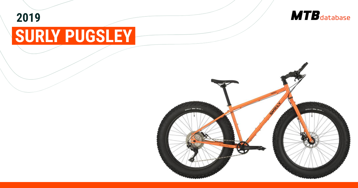 Surly best sale pugsley specs