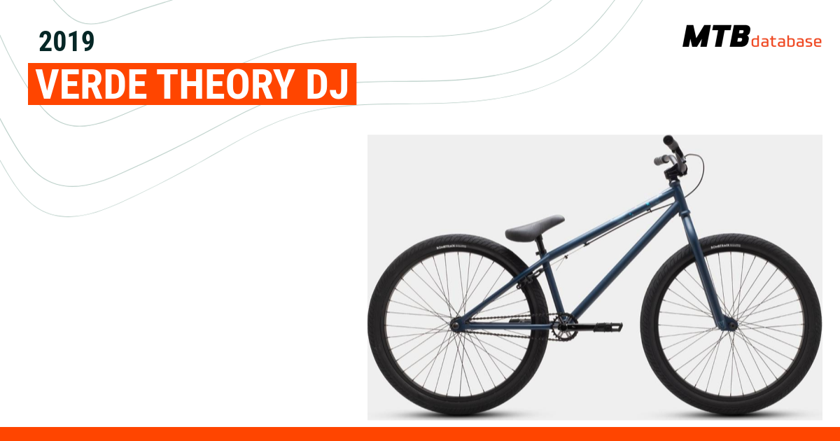 2019 Verde Theory DJ Specs Reviews Images Mountain Bike Database