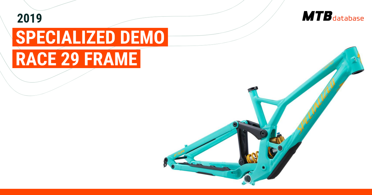 Specialized demo race discount frame