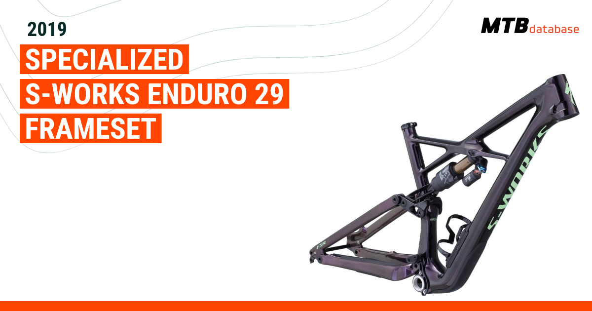 2019 Specialized S Works Enduro 29 Frameset Specs Reviews