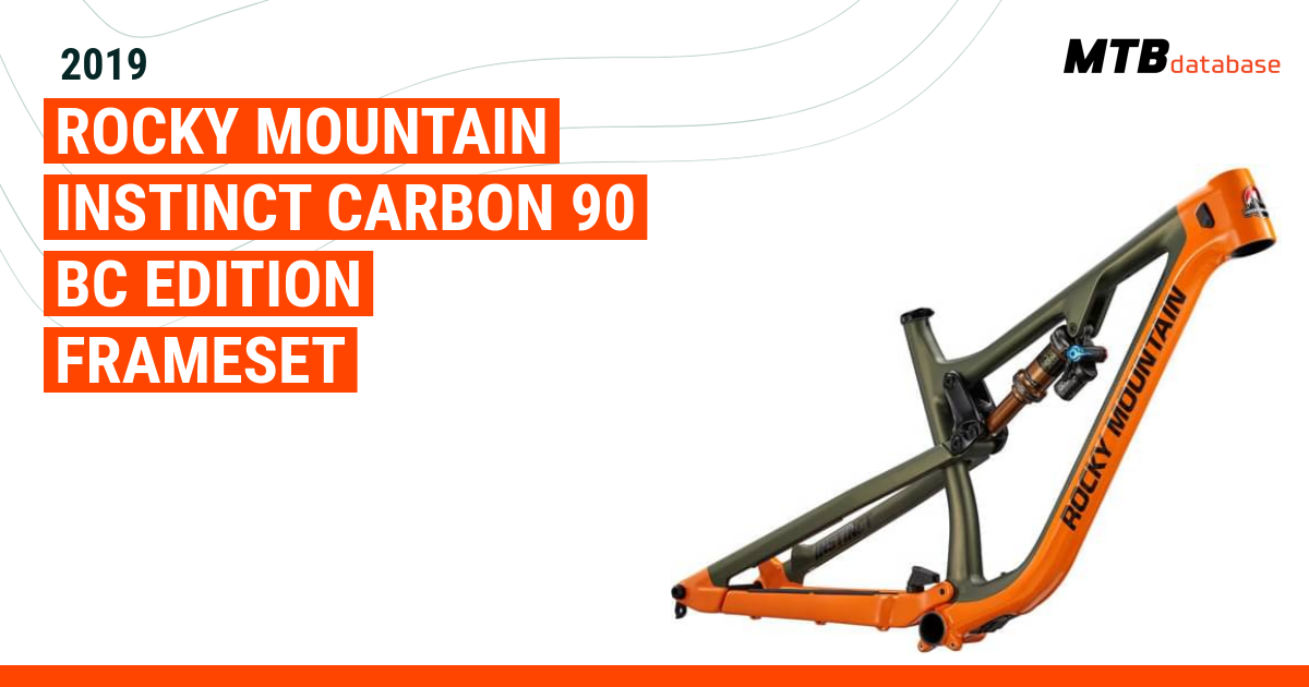 Rocky mountain instinct online carbon 90 bc edition