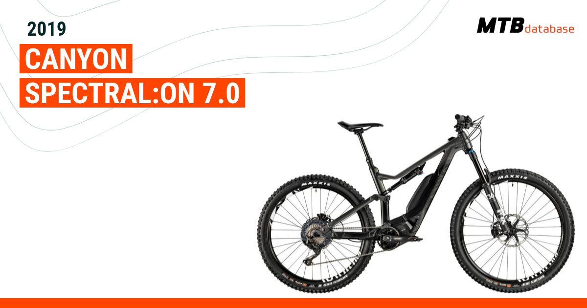 Canyon spectral best sale on 7.0 2019