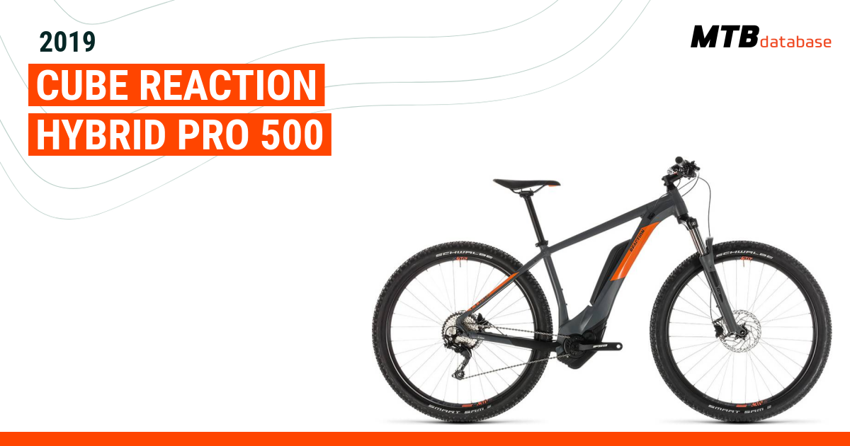 Cube reaction pro 500 sales 2019