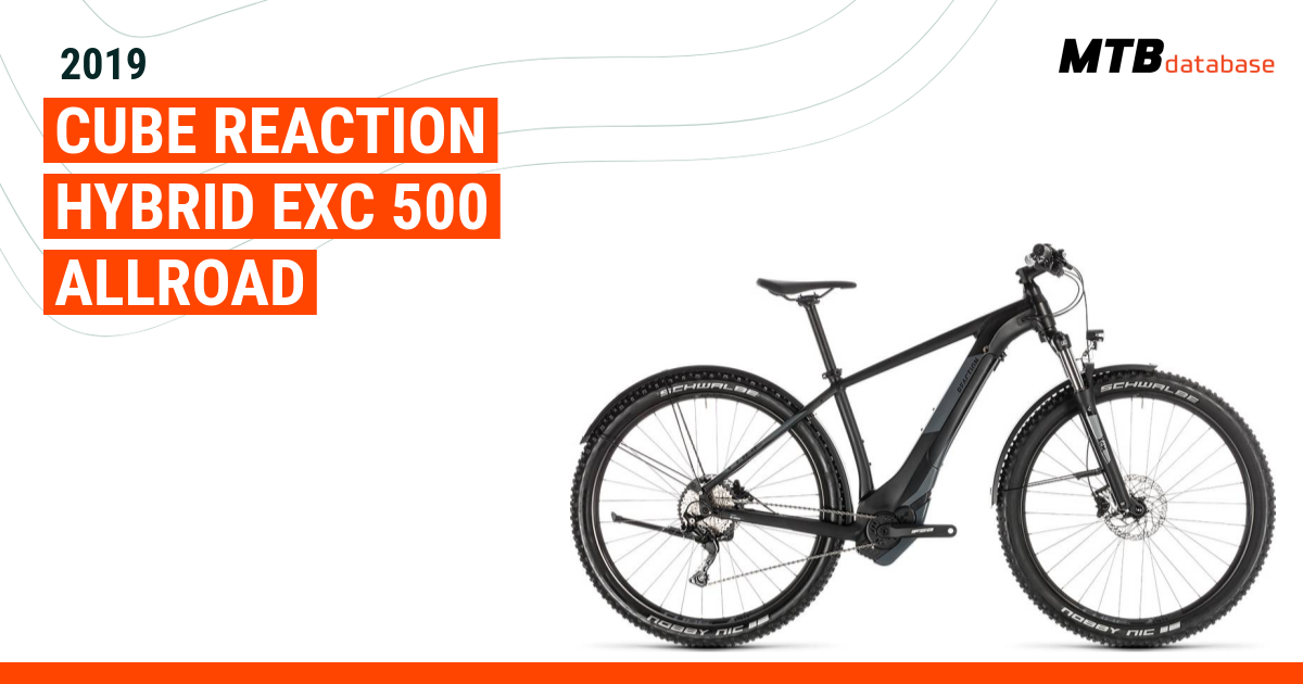 Cube reaction hybrid exc 500 sales allroad 29