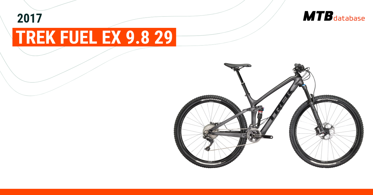 2017 Trek Fuel EX 9.8 29 Specs Reviews Images Mountain Bike