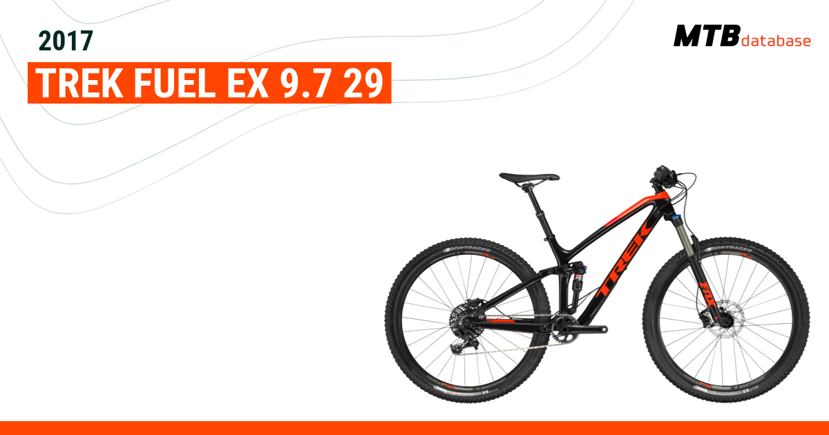 Trek fuel hot sale 9.7 2017