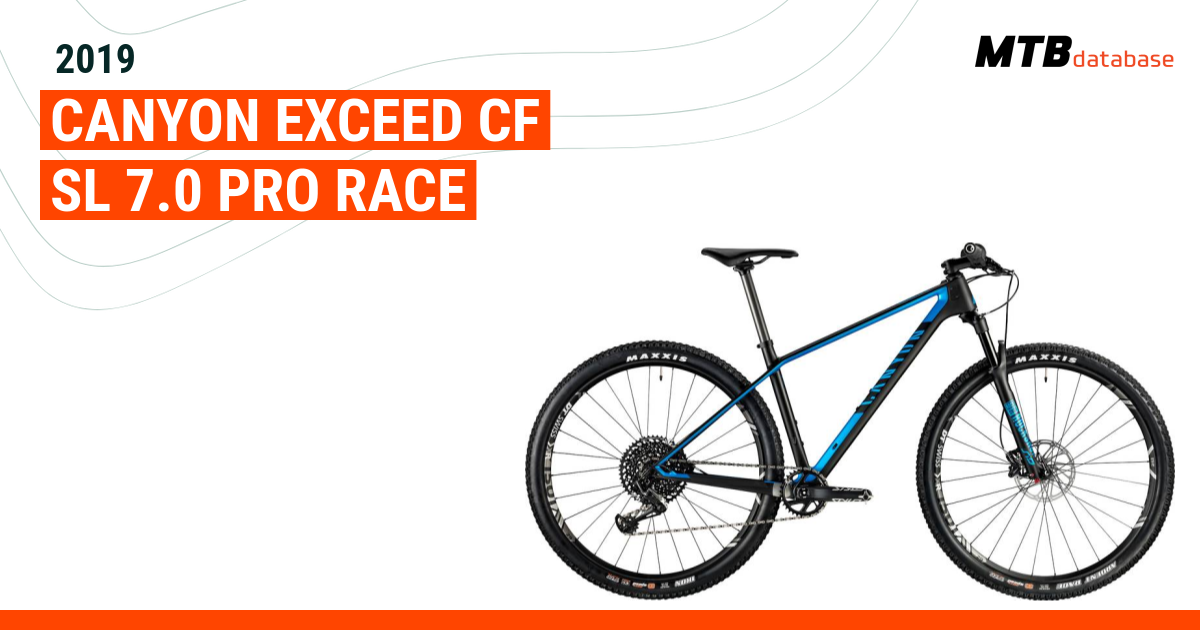 Canyon exceed cf sl cheap 7.0 2018