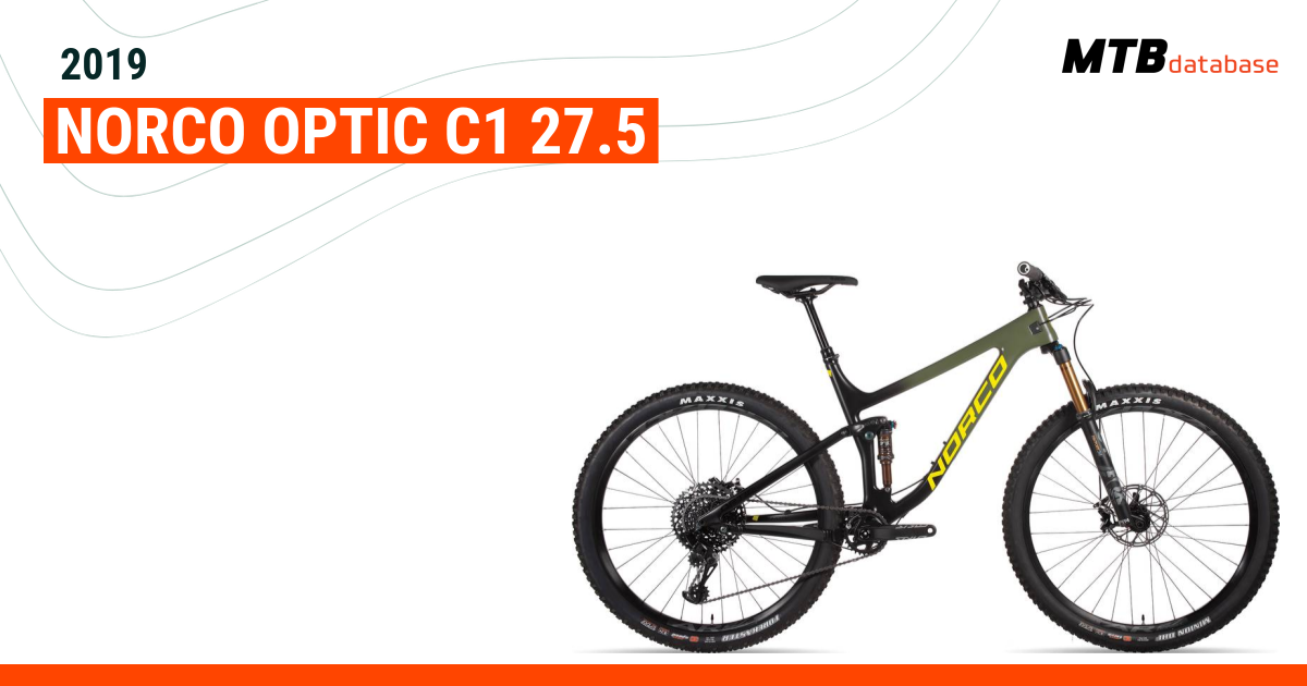 2019 Norco Optic C1 27.5 Specs Reviews Images Mountain Bike Database