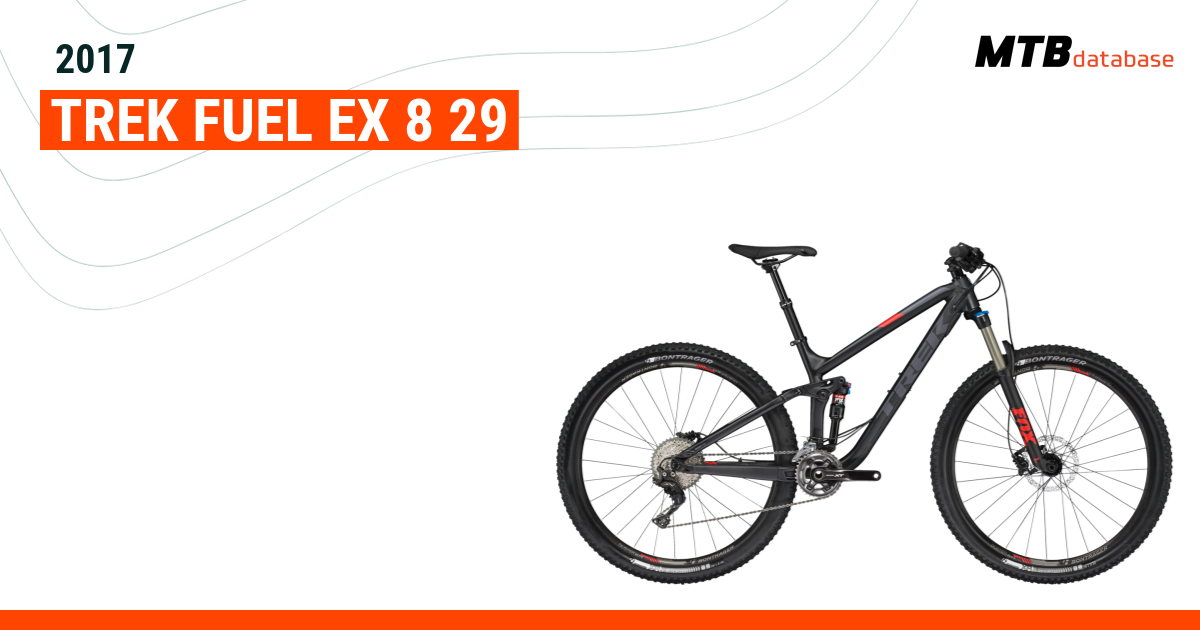 2017 trek fuel ex best sale 8 29