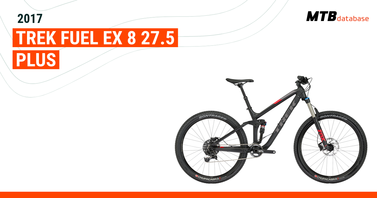 2017 Trek Fuel EX 8 27.5 Plus Specs Reviews Images Mountain