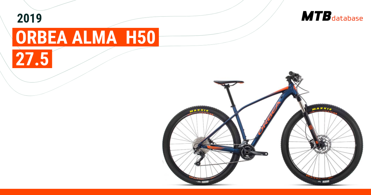 Orbea alma discount h50 2019 peso