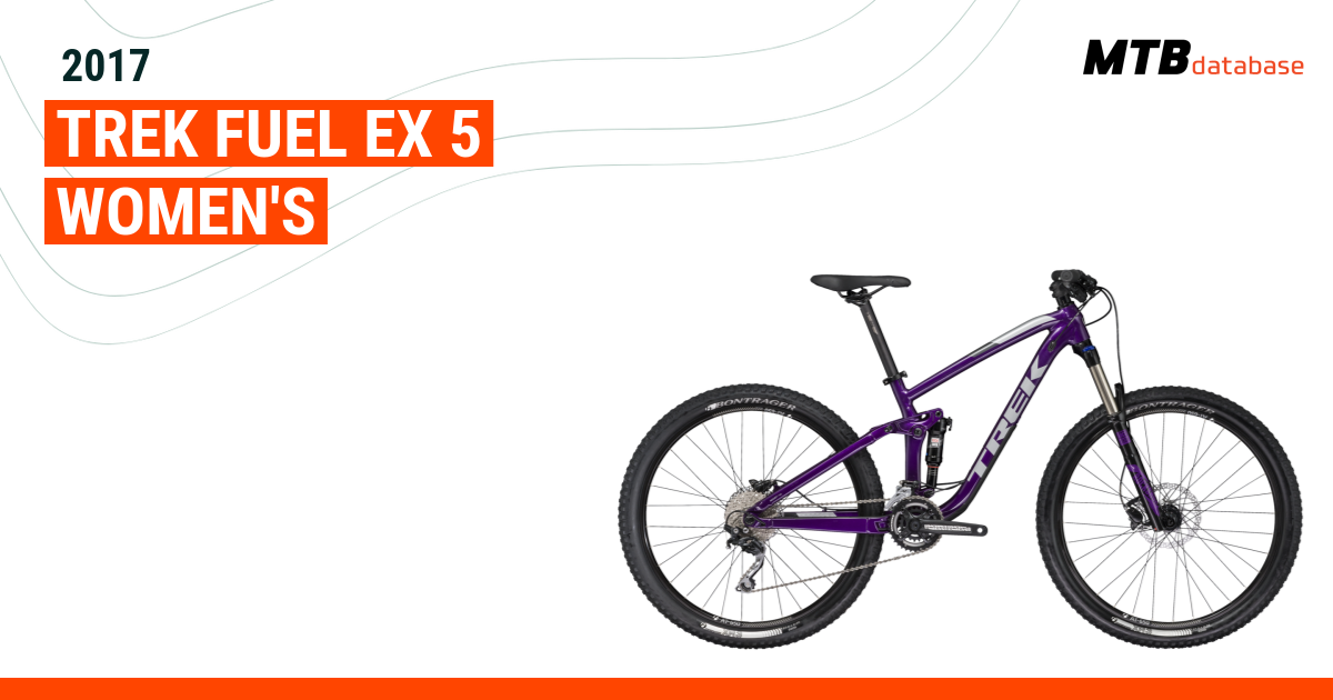 2017 Trek Fuel EX 5 Women's - Specs, Reviews, Images - Mountain Bike ...