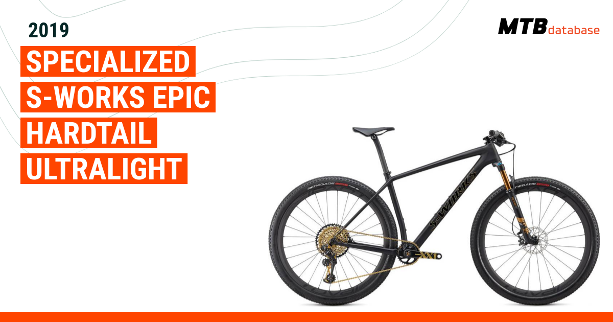 Specialized epic 2019 online hardtail