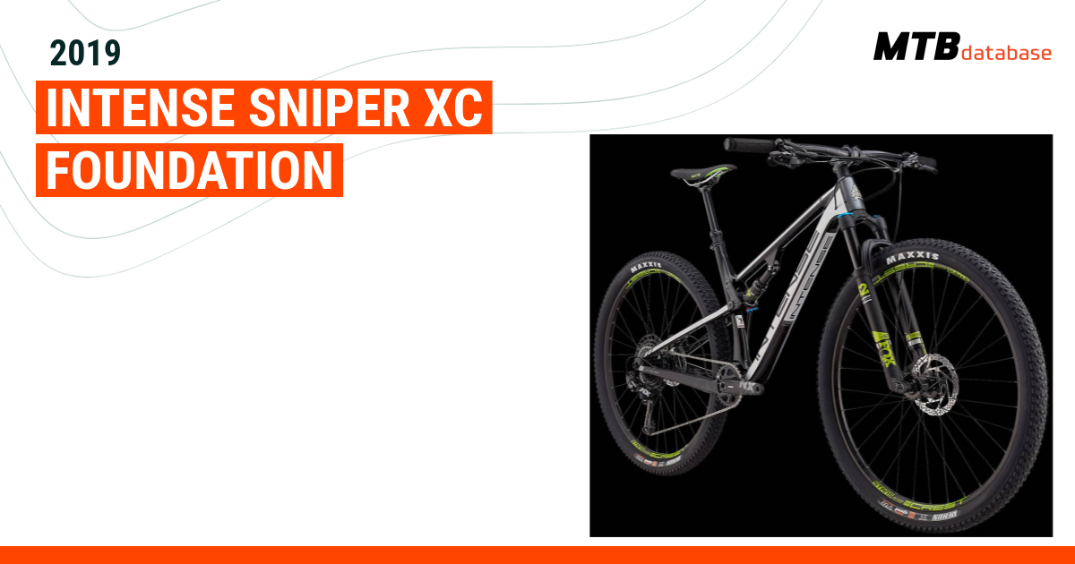 2019 Intense SNIPER XC FOUNDATION Specs Reviews Images