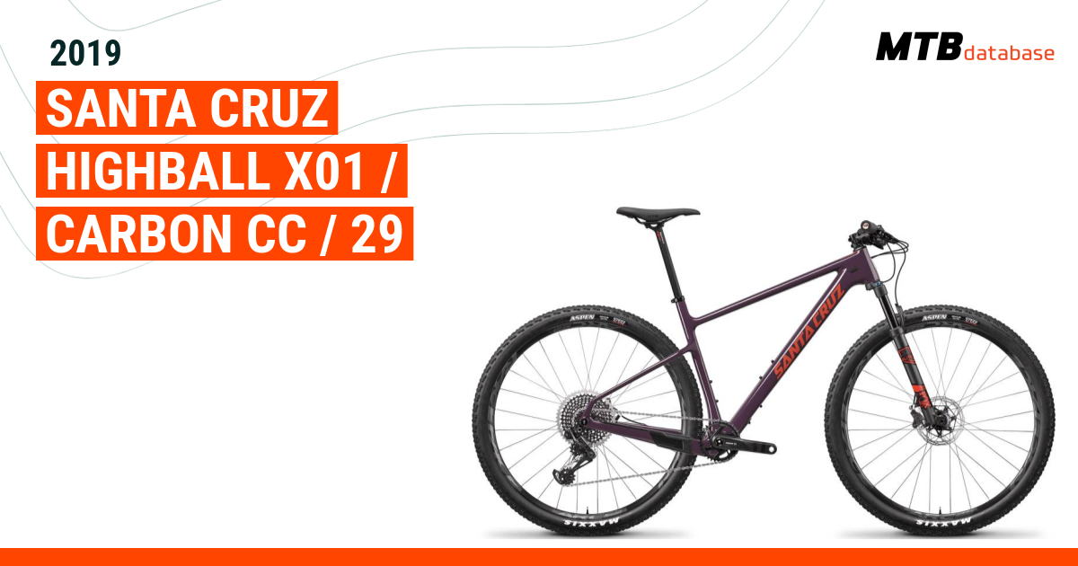 2019 Santa Cruz Highball X01 Carbon CC 29 Specs Reviews Images Mountain Bike Database