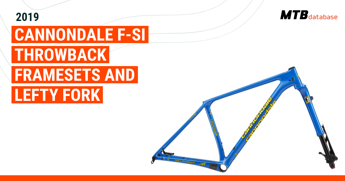 Cannondale fsi store frameset