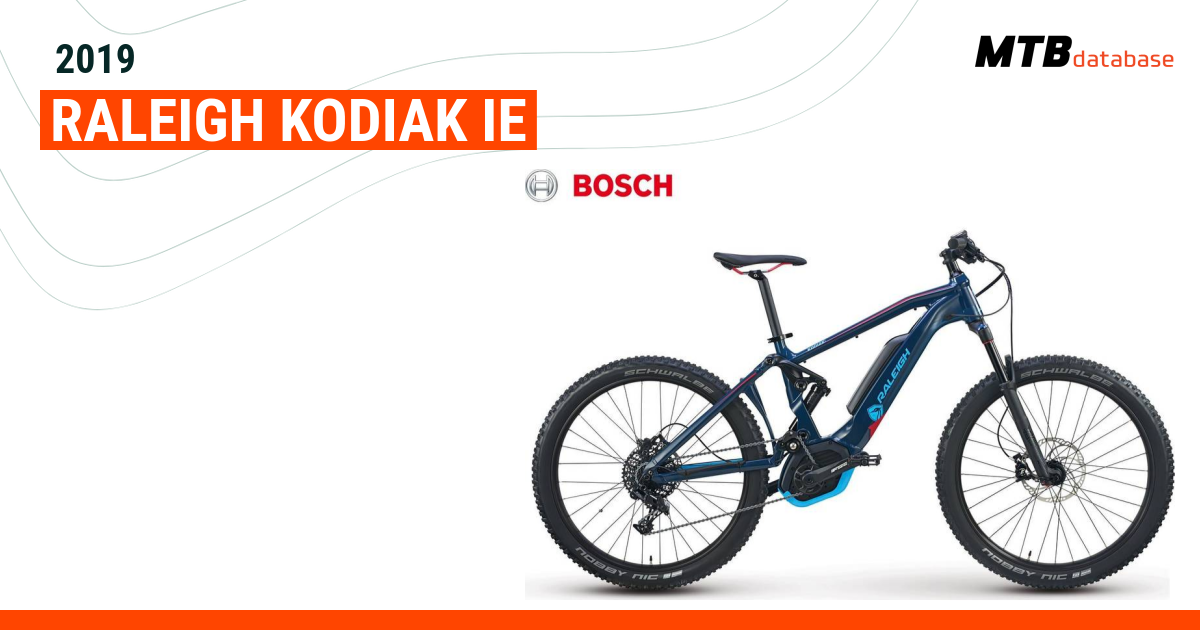 Raleigh kodiak pro discount ie electric mountain bike