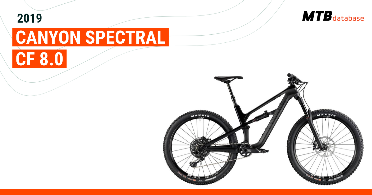 2019 Canyon Spectral CF 8.0 Specs Reviews Images Mountain Bike Database