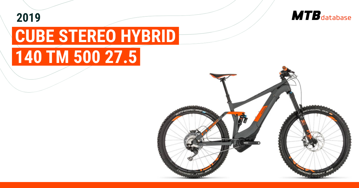 Cube stereo discount 140 ebike 2019