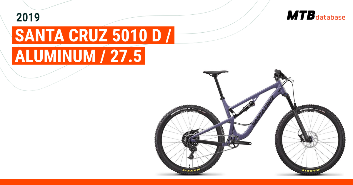 2019 Santa Cruz 5010 D Aluminum 27.5 Specs Reviews Images