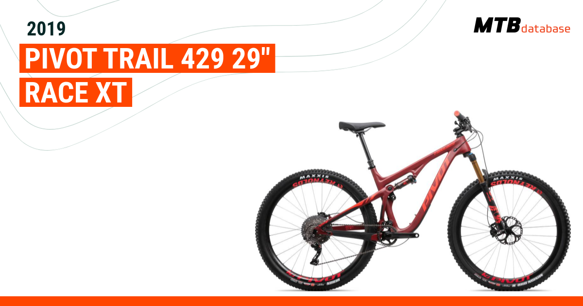 Pivot trail best sale 429 race xt