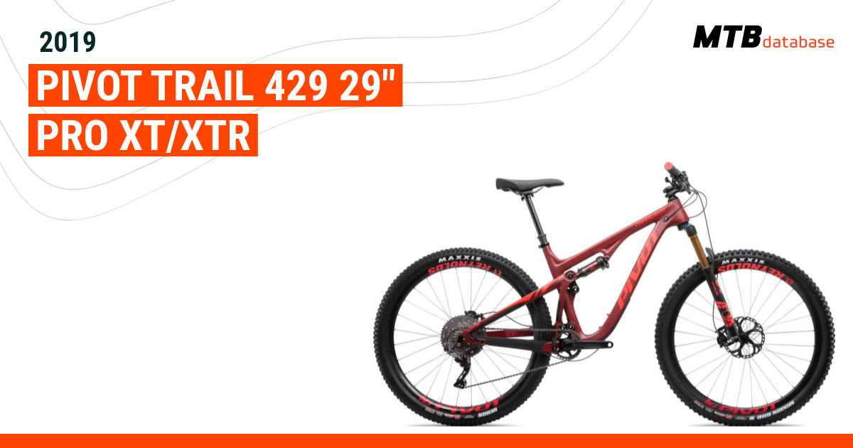 2019 pivot trail 429 specs hotsell