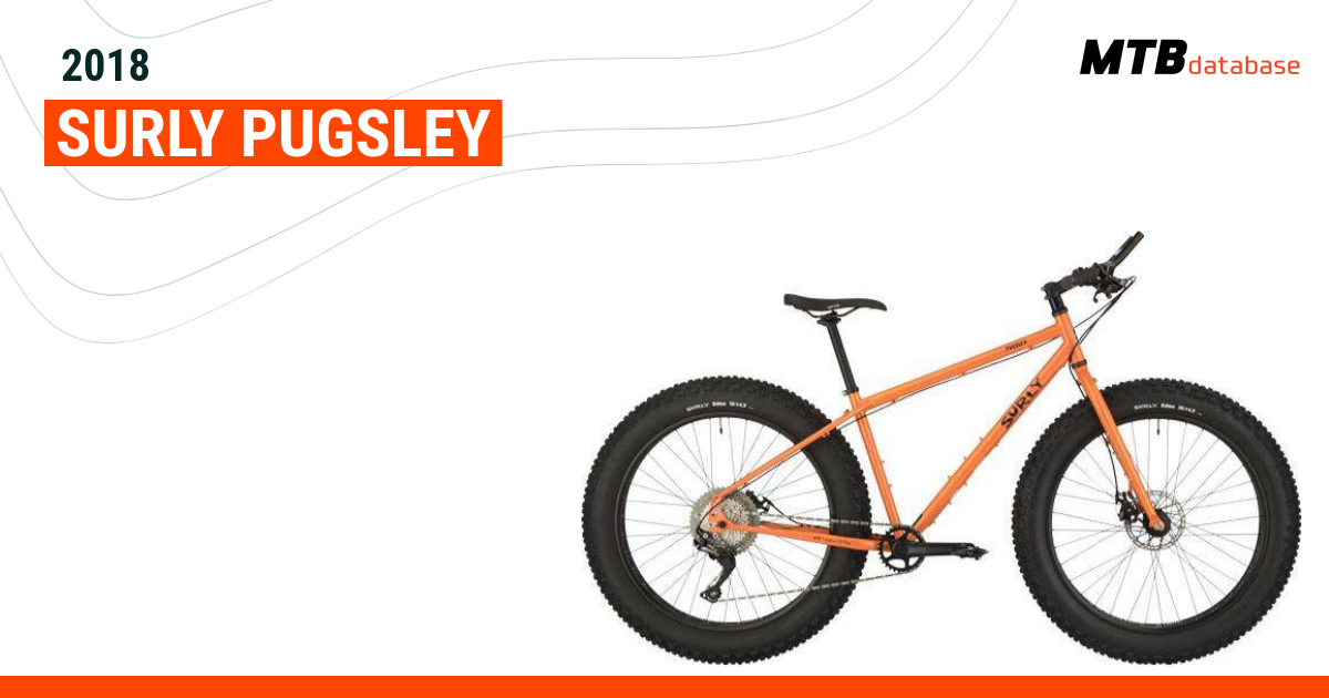 Surly pugsley best sale size chart