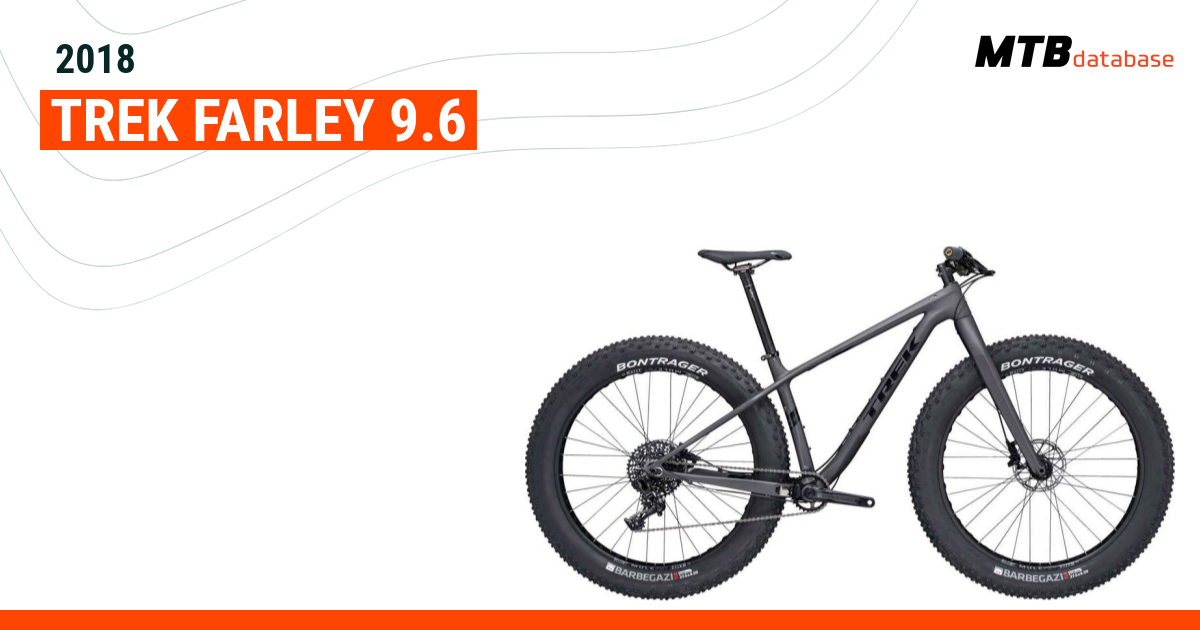 2018 trek farley store 9.6 for sale