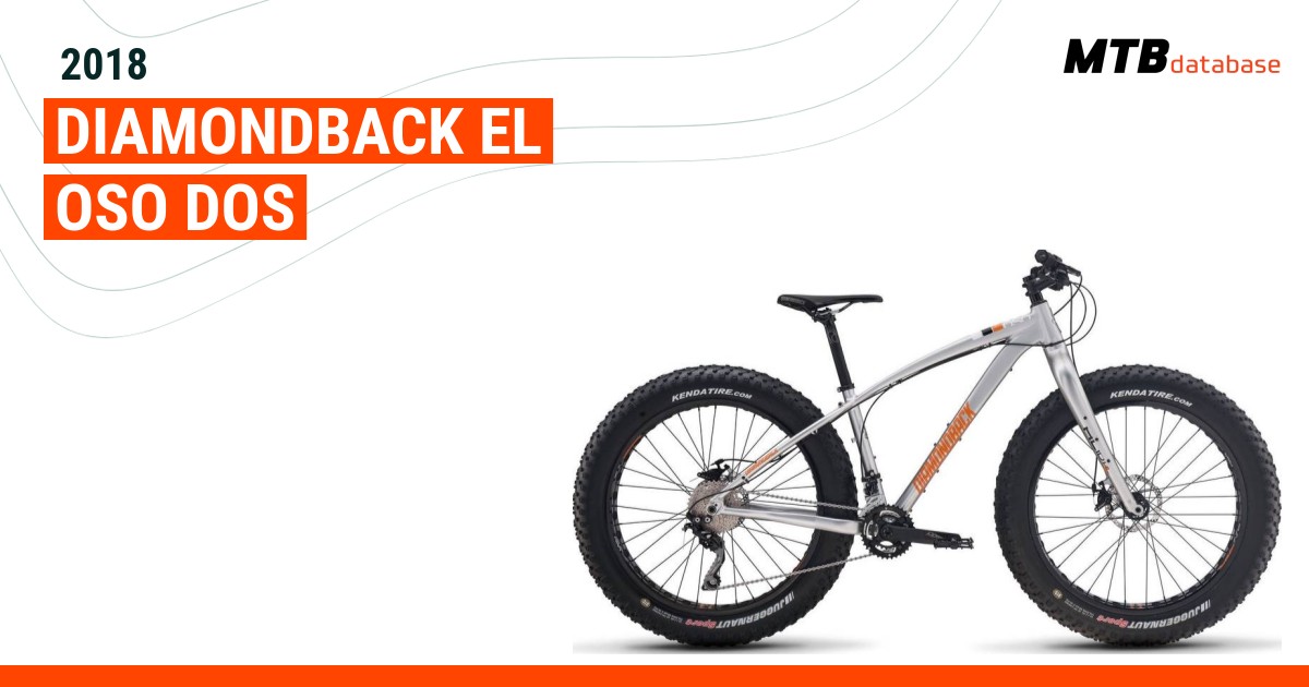 Diamondback el oso dos fat online bike