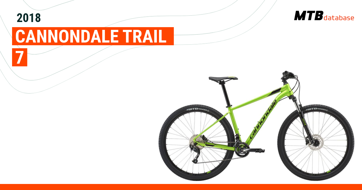 Cannondale men's trail online 7