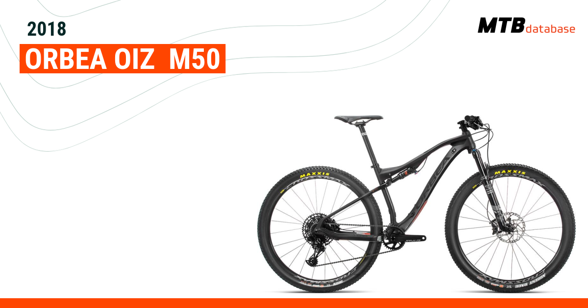 Orbea oiz m50 2018 hot sale