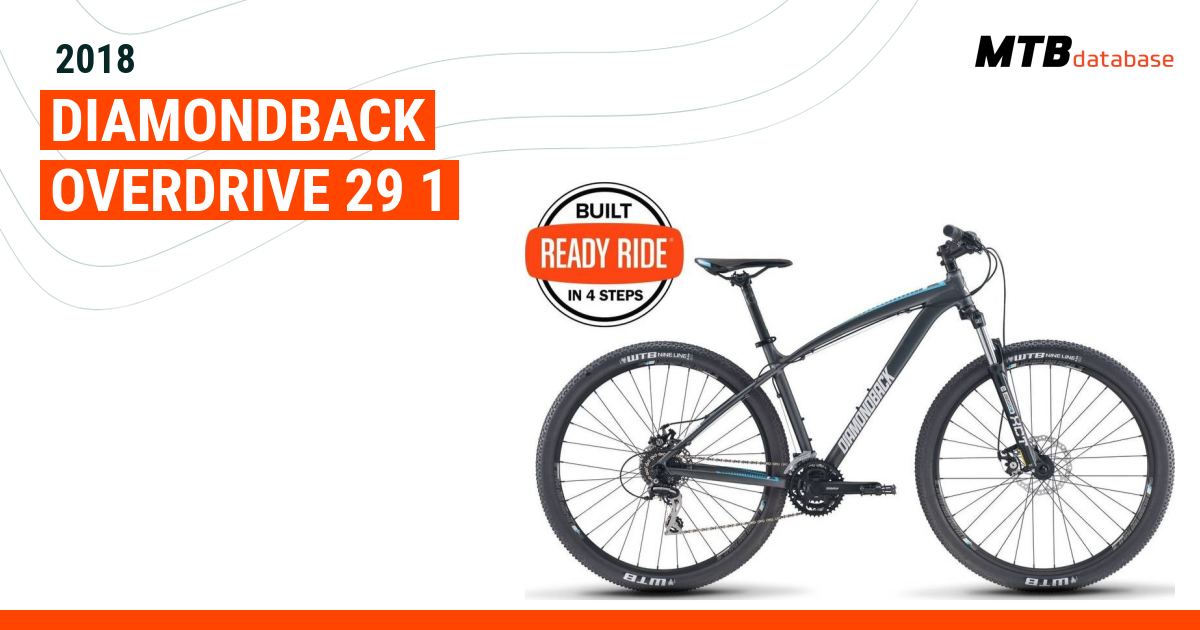 Diamondback overdrive 29 discount 1 hardtail mountain bike