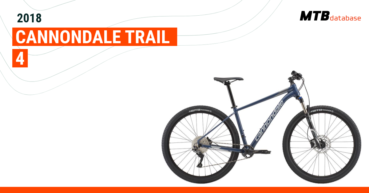 Cannondale trail best sale 4 2018