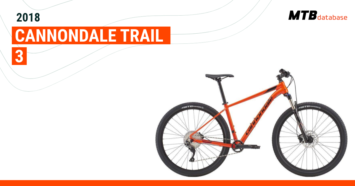 Cannondale trail best sale 5 2018 specs