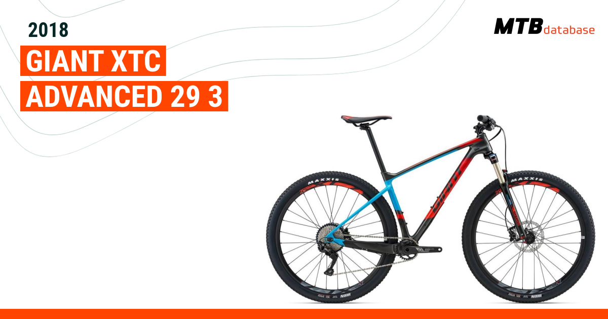 Giant xtc advanced 29er 3 online 2019