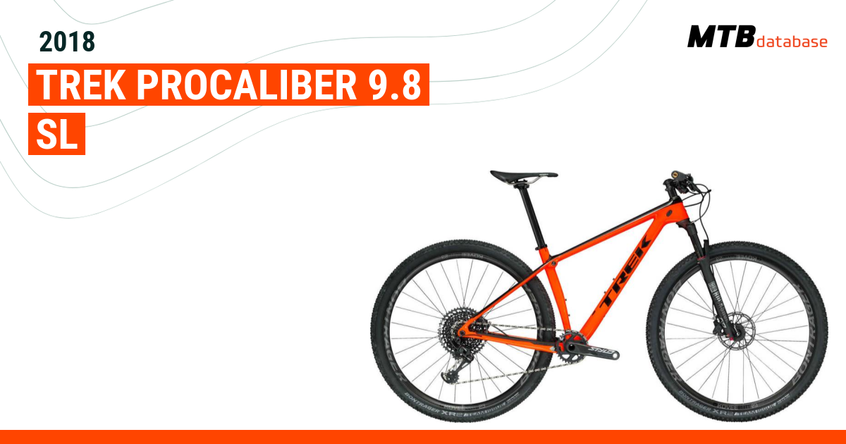 Trek procaliber discount 9.8 sl 2016