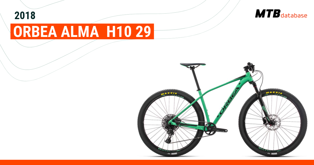 Orbea alma 2025 h10 2018