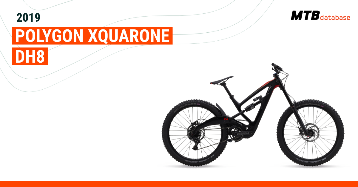 Polygon xquarone dh8 dual 2025 suspension downhill mountain bike