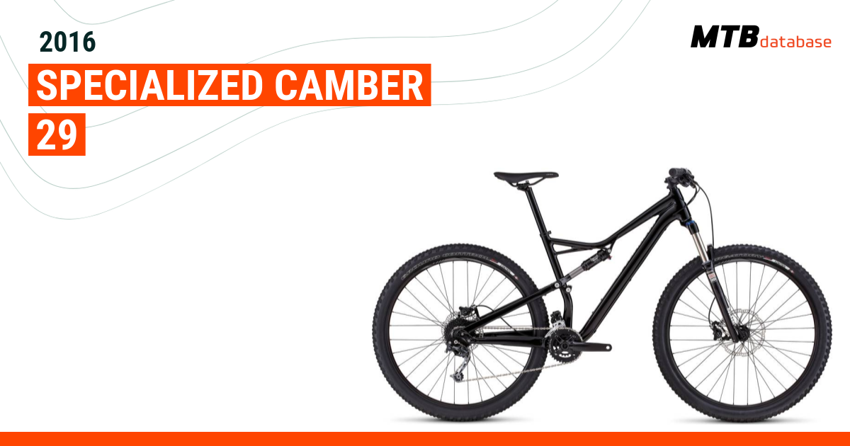 2016 specialized store camber 29 specs