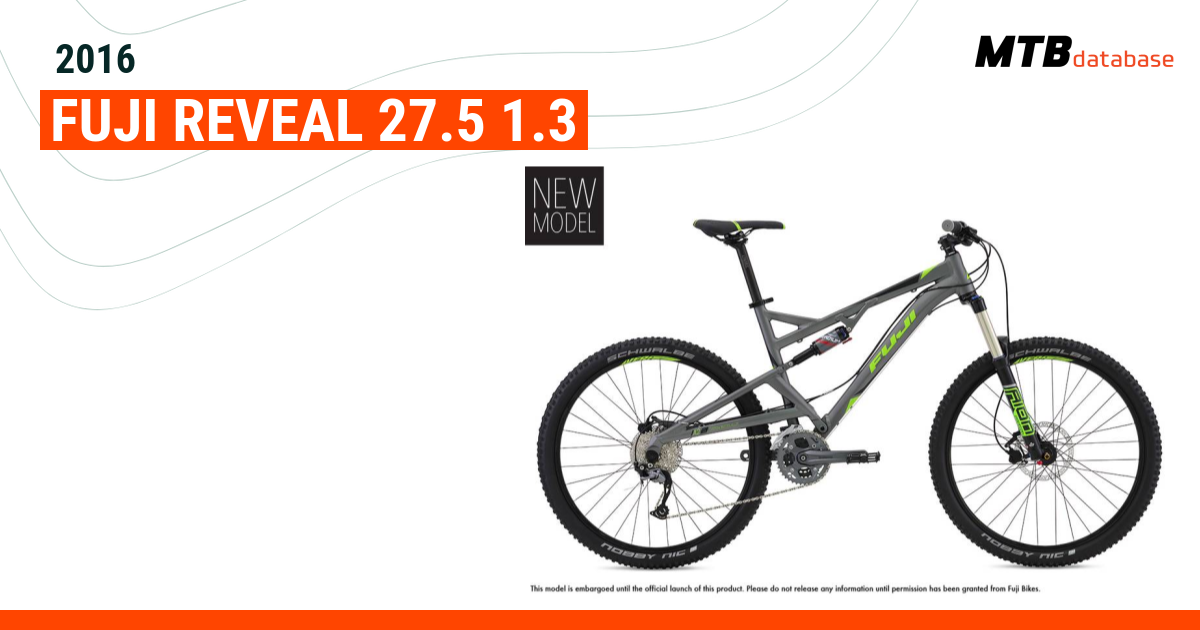 Fuji reveal 27.5 sales 1.3 mountain bike