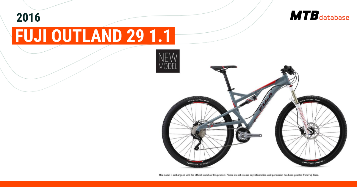 Fuji outland 29 discount 1.1