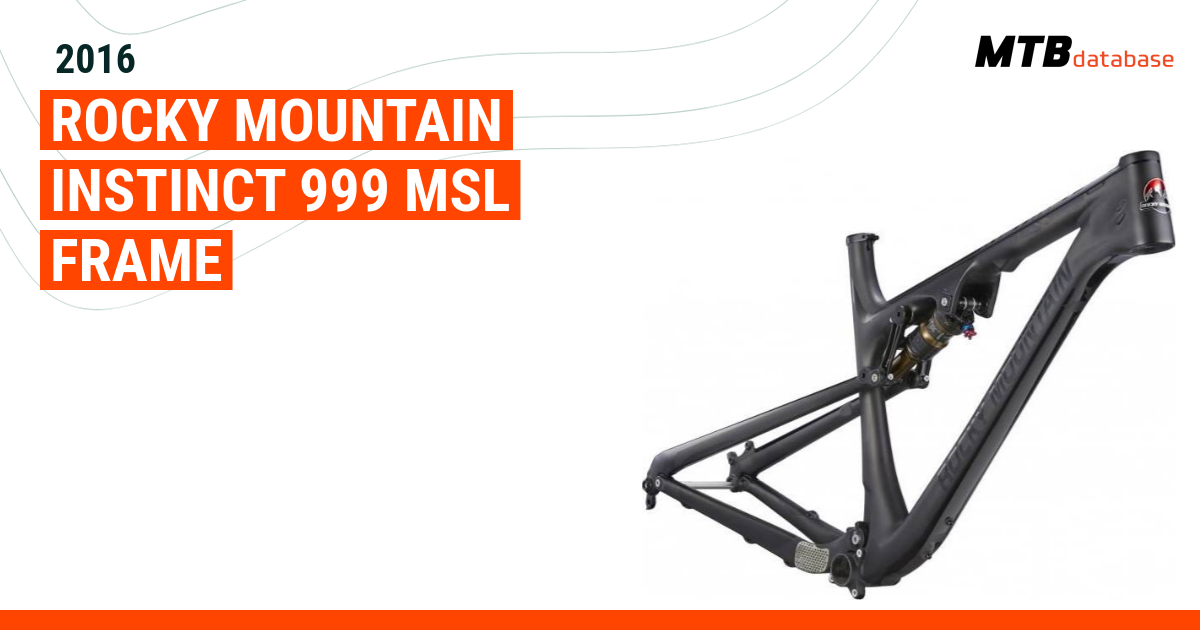 Rocky mountain instinct 930 msl 2016 hot sale