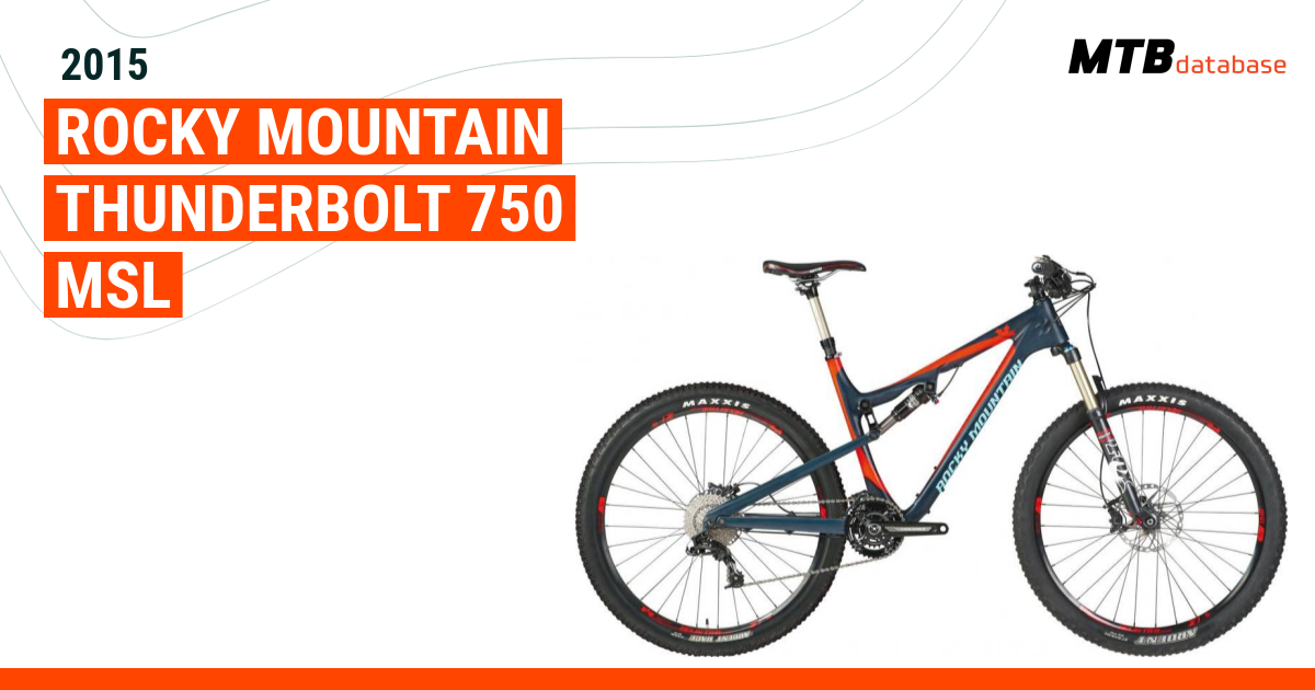 Rocky mountain thunderbolt 750 msl online 2016