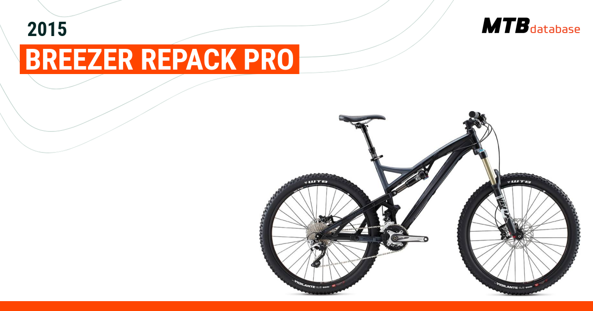 2015 Breezer Repack Pro Specs Reviews Images Mountain Bike Database