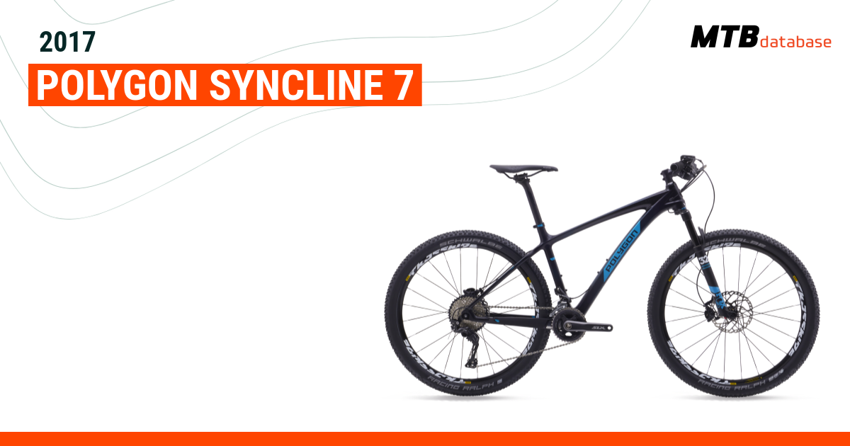 2017 Polygon SYNCLINE 7 Specs Reviews Images Mountain Bike Database