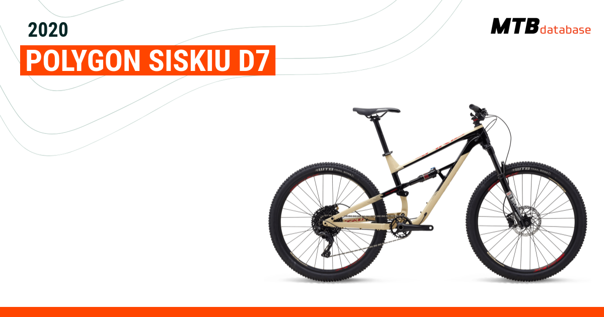 2020 polygon siskiu d7 dual suspension mountain sale bike