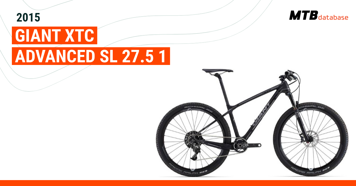 Giant xtc discount advanced 3 2015