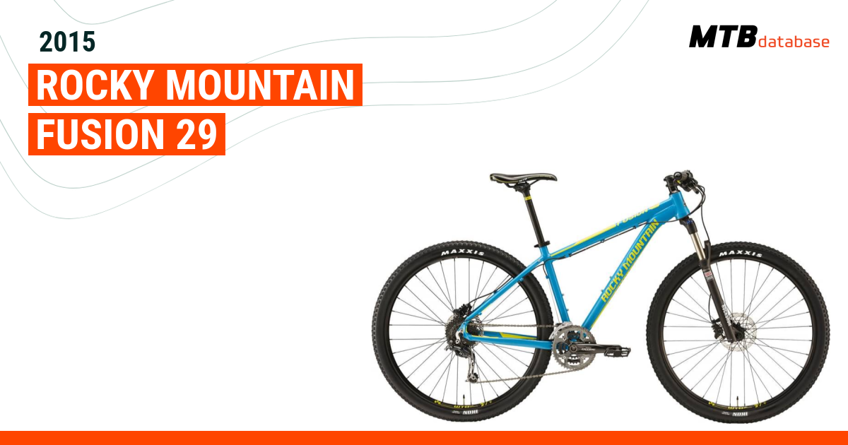 2015 Rocky Mountain Fusion 29 Specs Reviews Images Mountain