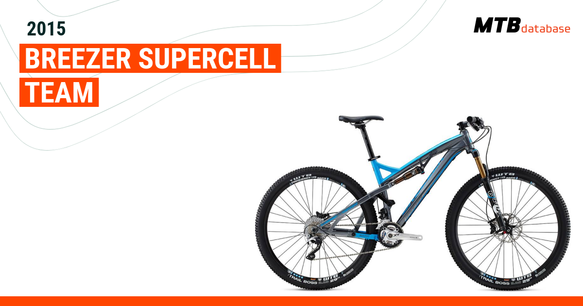 2015 Breezer Supercell Team Specs Reviews Images Mountain Bike Database