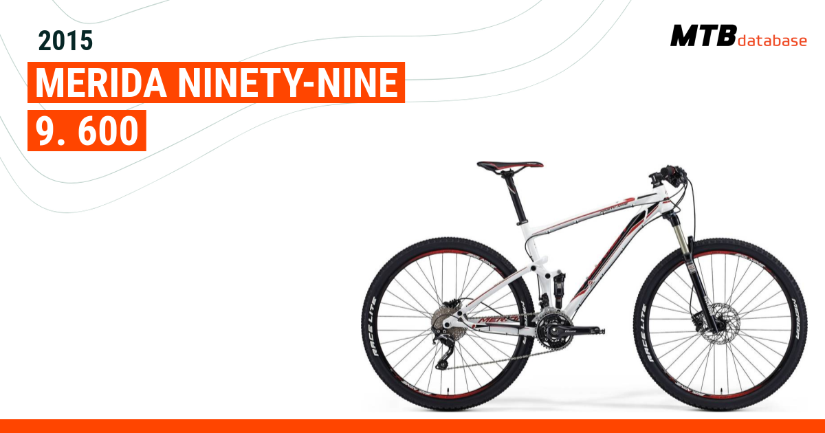 2015 Merida Ninety Nine 9. 600 Specs Reviews Images Mountain